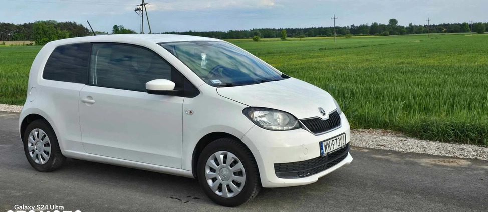 Skoda Citigo cena 16500 przebieg: 271000, rok produkcji 2018 z Płońsk małe 56